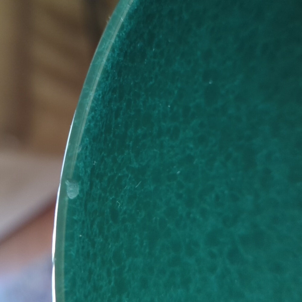 Vintage Branchell Forest Green Divided Mel mac Bowl - Picture 5 of 5
